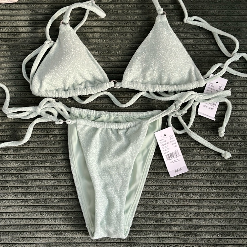 Pacsun light green bikini